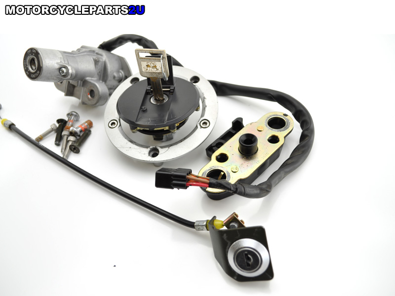 2005 suzuki gsxr 600 lock set photo 3