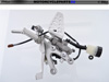 2007 yamaha r6 right rearset