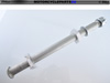 2007 kawasaki zx14 rear axle