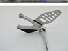 2008 yamaha r6r left rearset