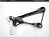 2007 kawasaki zx6r left passenger peg