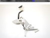 2009 suzuki gsxr 600 right rearset