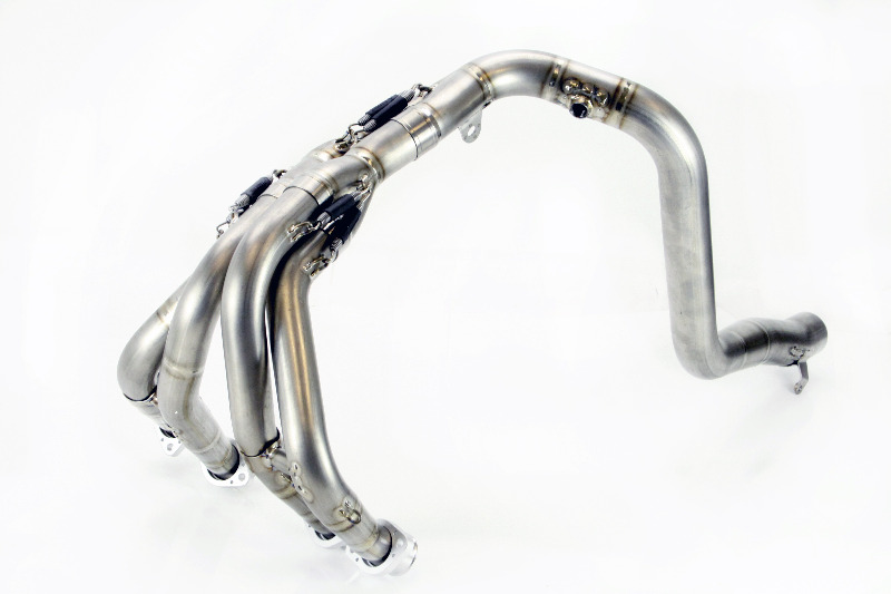 0708 CBR600RR Akrapovic Racing Full Exhaust Underseat Titanium S