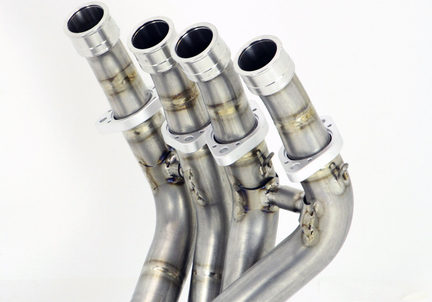 0708 CBR600RR Akrapovic Racing Full Exhaust Underseat Titanium S