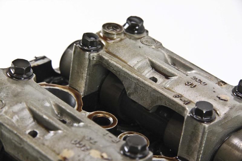 06 07 Yamaha YZF R6 Cylinder Head Assembly Shims in Place Used 2C0