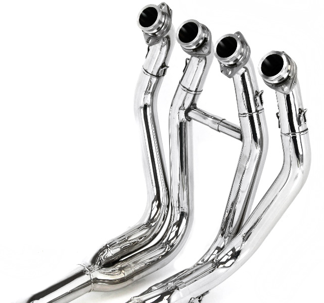 0813 GSX1300R Hayabusa Yoshimura TRS TriOval Full Exhaust Titanium