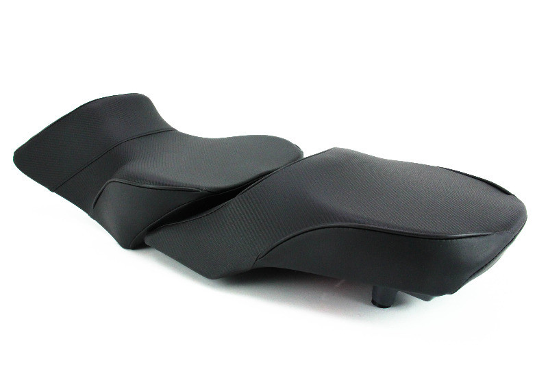 0508 BMW R1200RT Sargent World Sport Black Accent Front and Rear Seat