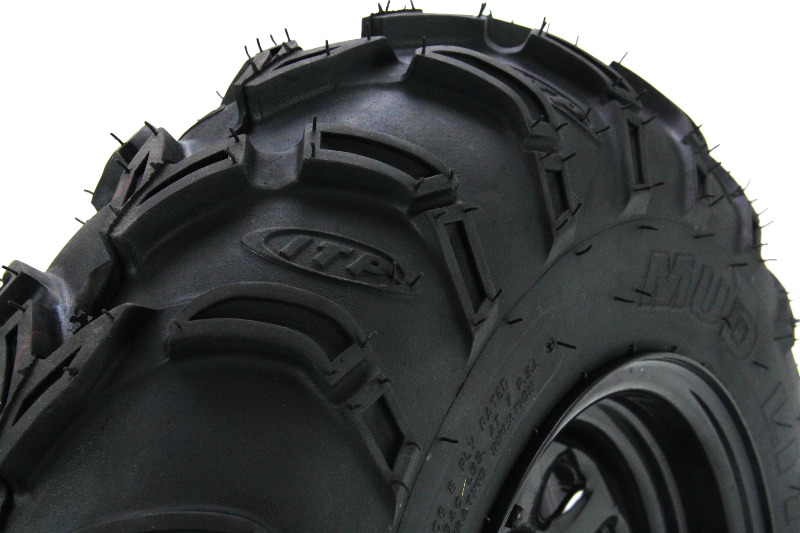 0810 Polaris Ranger RZR 800 ITP Mud Lite AT Rear Tire & Wheel Kit