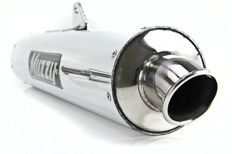 0611 Kawasaki ZX1400 Ninja ZX14 Muzzys Round Dual Slipon Mufflers