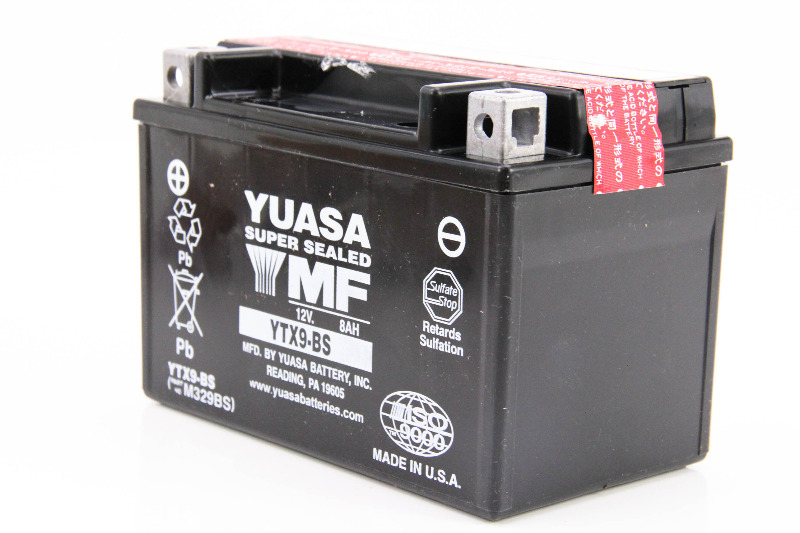 Yuasa YTX9BS AGM MaintenanceFree Battery YUAM329BS