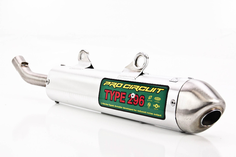 Pro Circuit Type 296 Spark Arrester Silencer Aluminum SK98080296 eBay