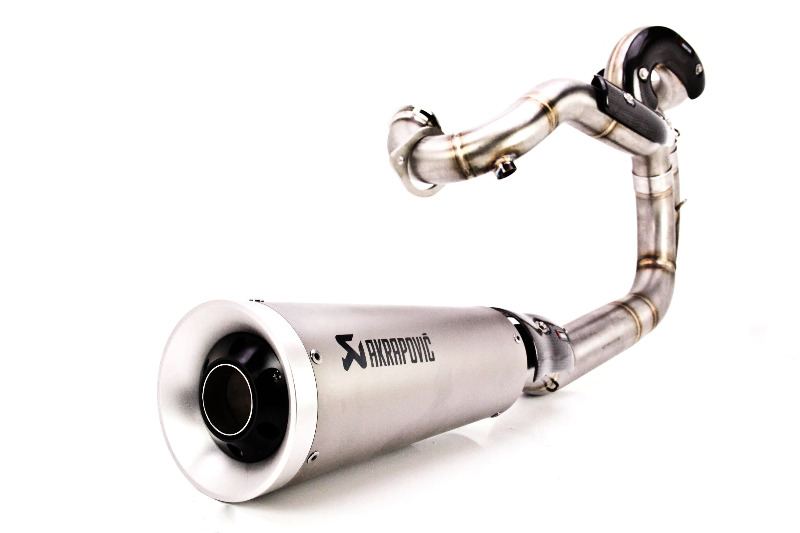Akrapovic Open Line Full Exhaust Titanium MotorcycleParts2U