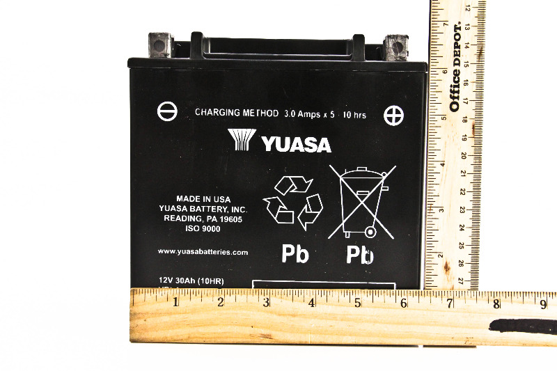 Yuasa HighPerformance AGM Maintainence Free Battery WITH ACID YIX30L