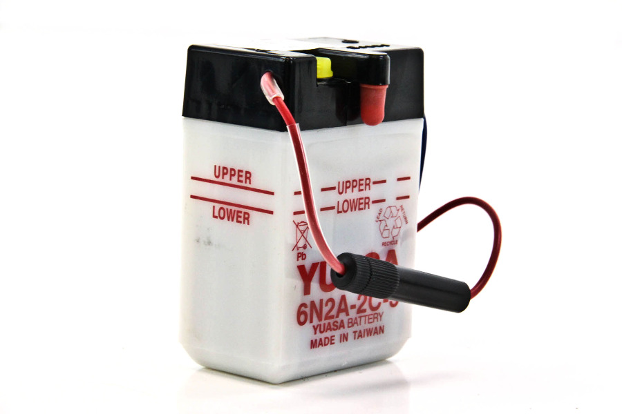 Yuasa 6N2A2C3 6V Conventional Battery NO ACID YUAM262C3 eBay