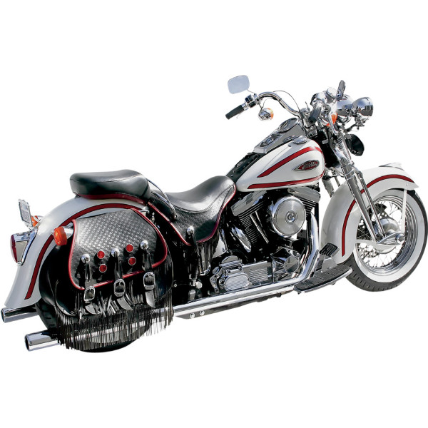 Samson True Dual Crossover Straightcut Chrome Exhaust System S3443 eBay