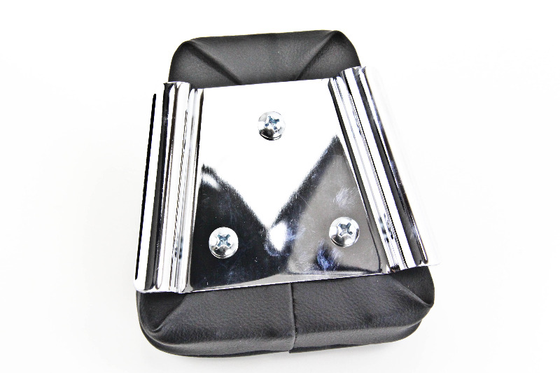 Drag Specialties Tapered Smooth Backrest Pad for Round Sissy Bar 08220053