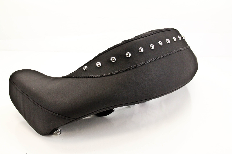 Mustang Extended Arm WrapAround Studded Regal Backrest 75330