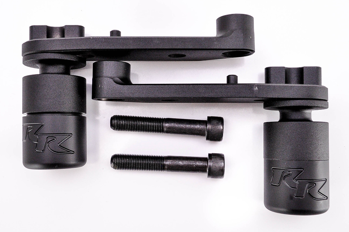 0811 CBR1000RR Street Bikes Unlimited Frame Sliders w/Black Base