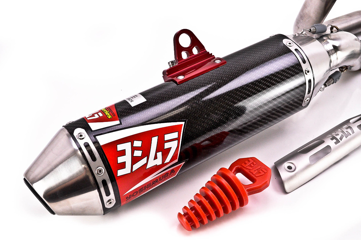 Yoshimura RS2 Street Full Exhaust Carbon Fiber w/Stainless End Cap