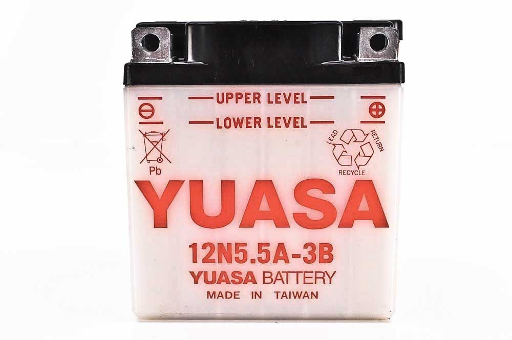 Yuasa 12N5.5A-3B 12V Conventional Battery NO ACID YUAM22A5b | eBay