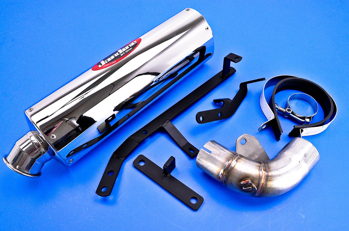 Jardine RT-1 Slip-On Muffler w/Race Baffle | MotorcycleParts2U