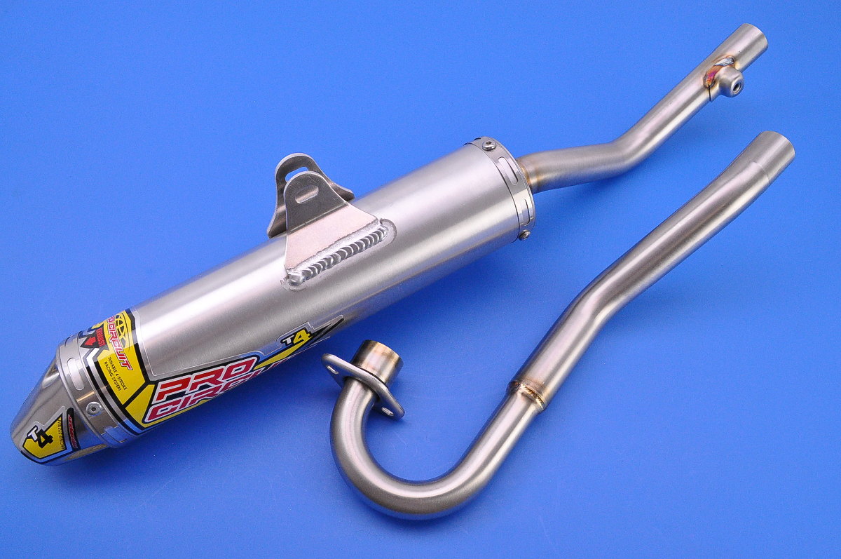 Pro Circuit T4 Exhaust System with Spark Arrestor MotorcycleParts2U
