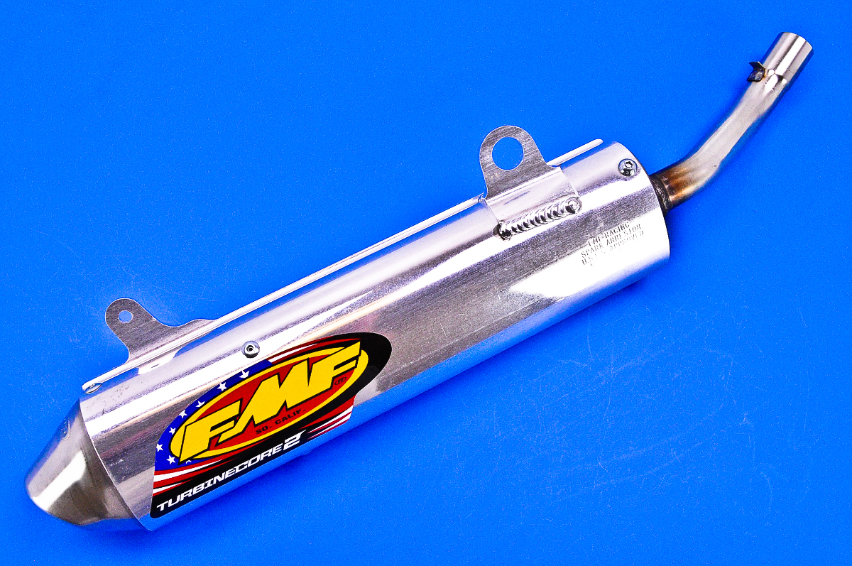 9699 Yamaha YZ125 FMF Turbine Core 2 Silencer with Spark Arrestor