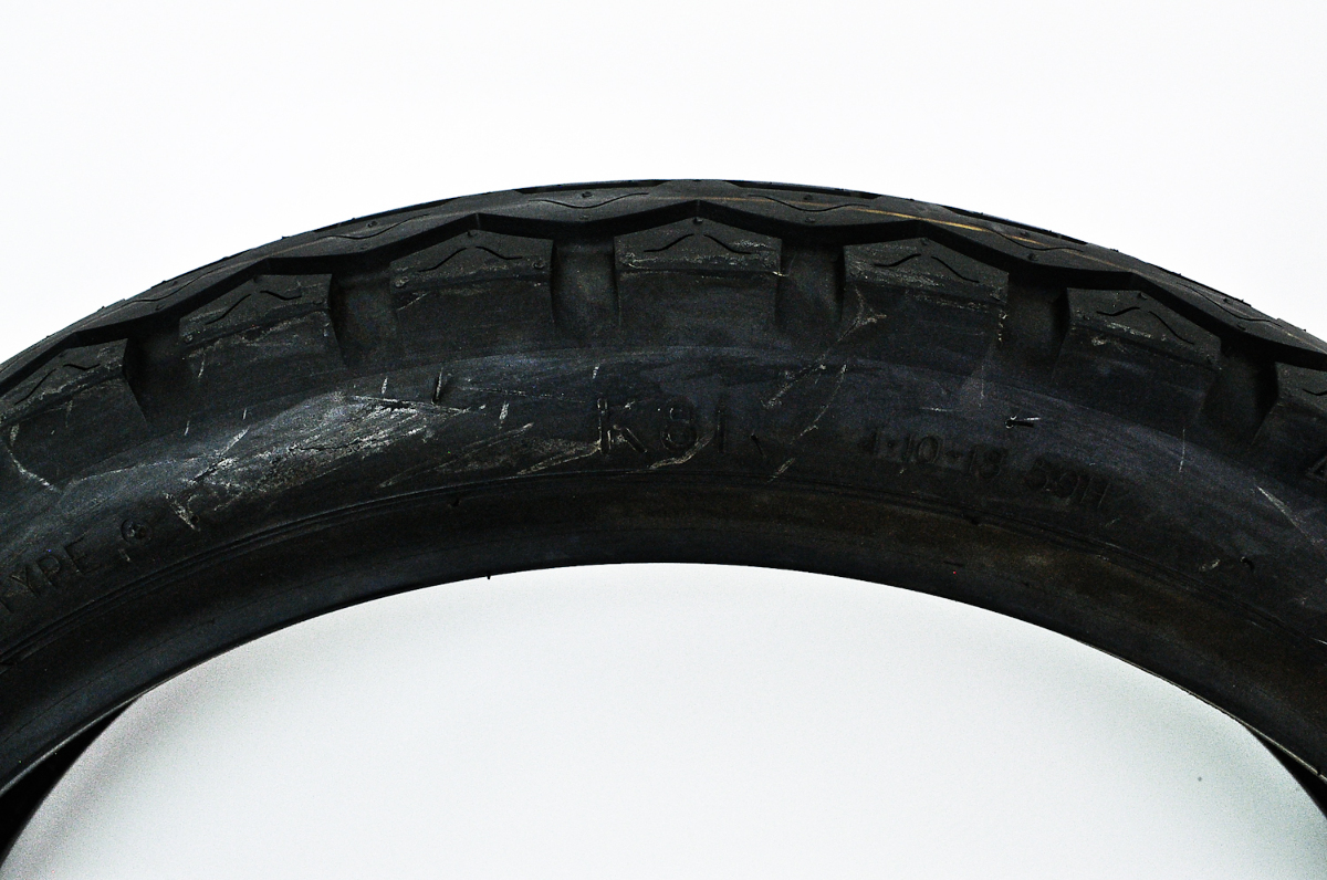 Dunlop TT100K81 Retro Front/Rear Tire 4.10H18 TL eBay