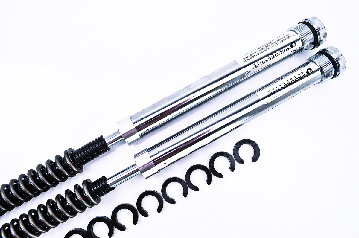Progressive Suspension Monotube Fork Cartridge Lowering Kit 312518 eBay