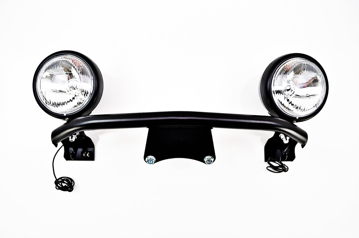 1014 Honda VT750C2B Shadow Phantom Cobra Black Lightbar w/Spotlights