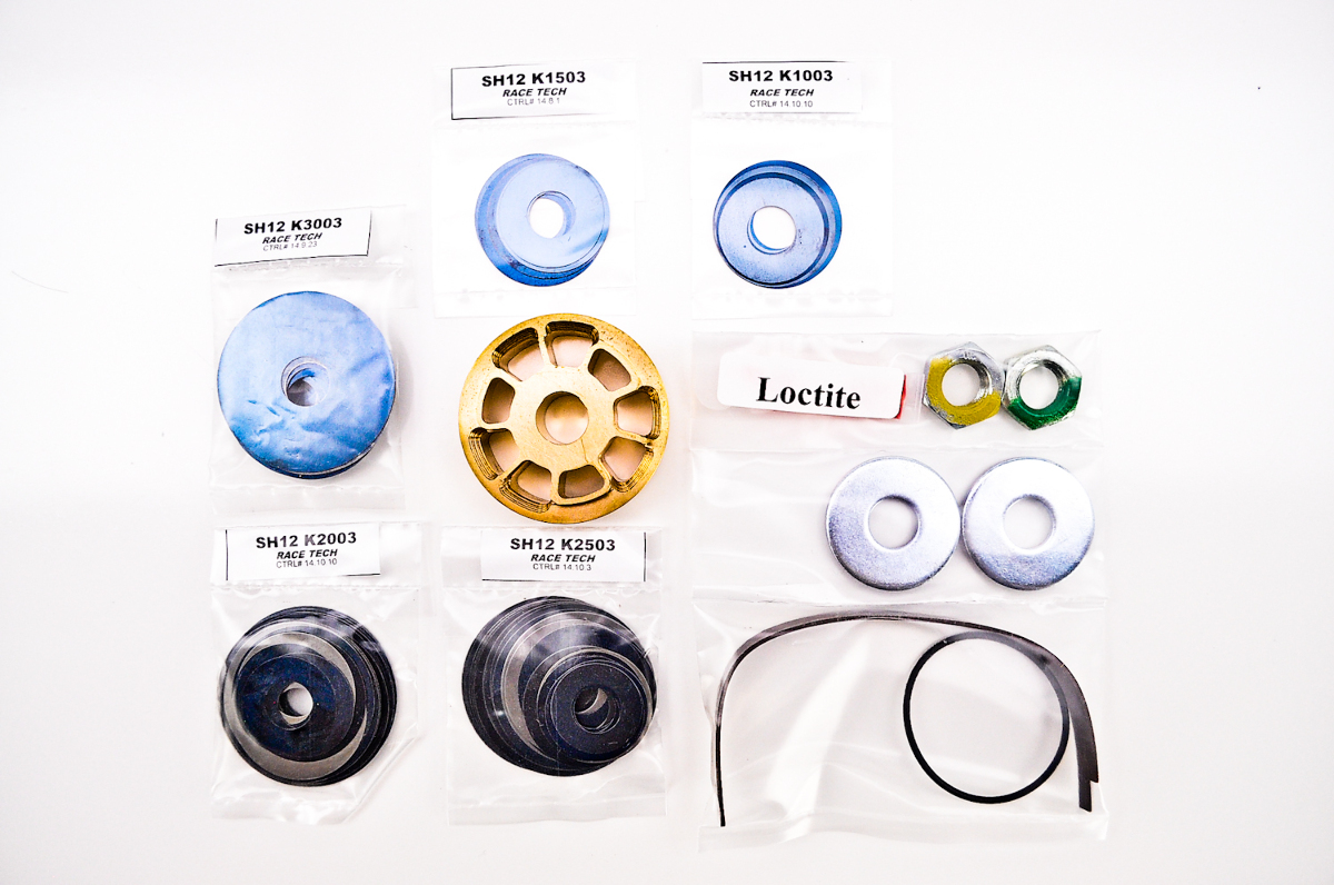 race tech gold valve shock kit