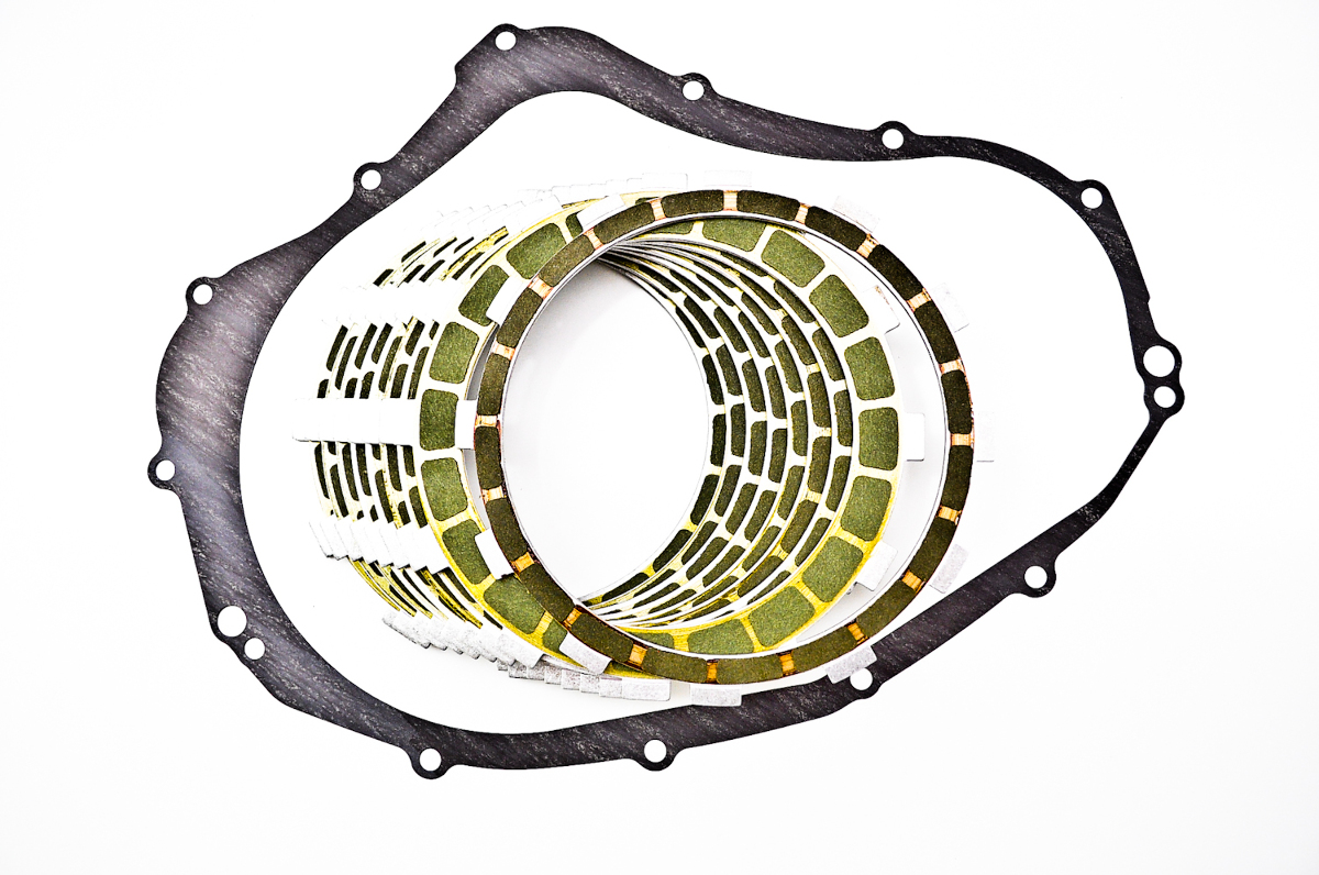 Kevlar Clutch Plates with OEM Gasket MotorcycleParts2U