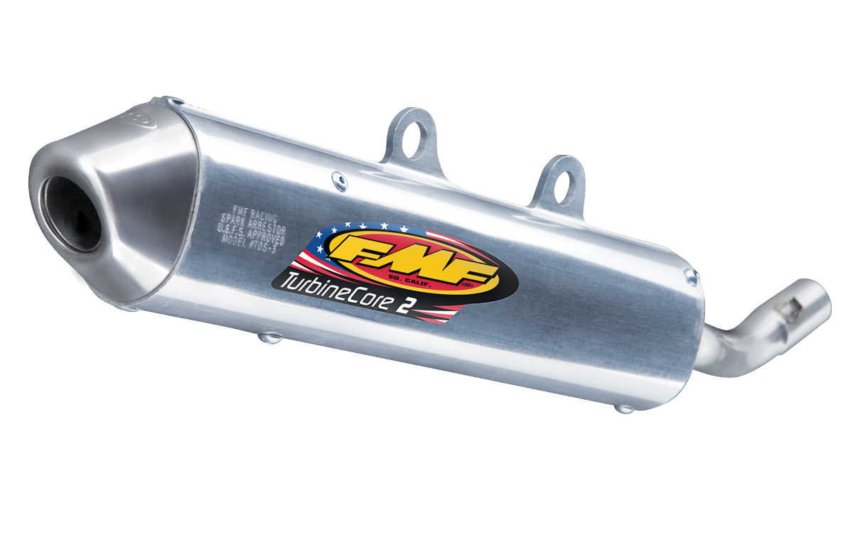 Fmf Turbine Core 2 Spark Arrestor Silencer Motorcycle | 13 husqvarna cr125 wr125 fmf turbinecore 2 silencer with Fmf Turbine Core 2 Spark Arrestor Silencer Motorcycle | 13 husqvarna cr125 wr125 fmf turbinecore 2 silencer with