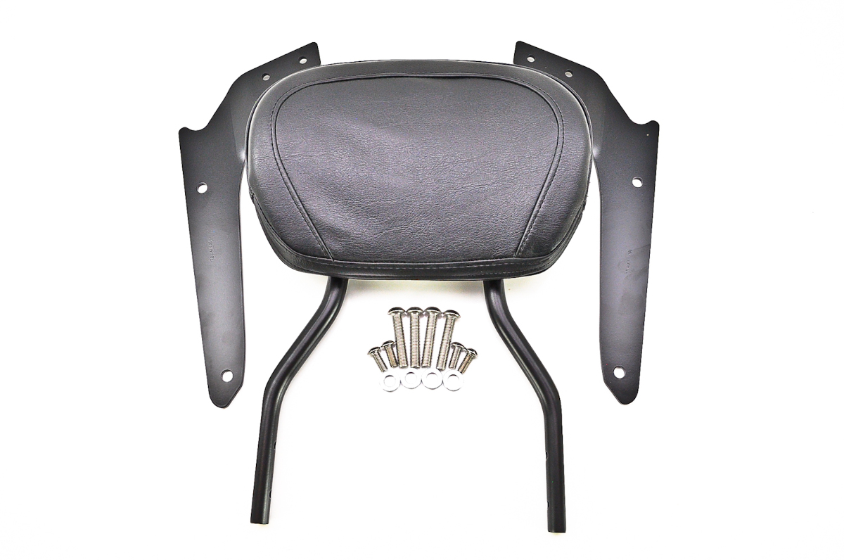 1014 VT750C2B Shadow Phantom Cobra Round 14" Short Black Sissy Bar w