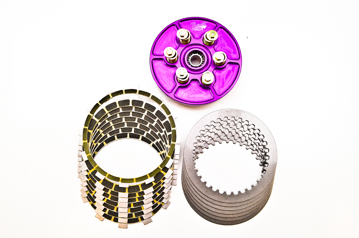 Carbon Friction & Steel Clutch Plates Kit & Coil Spring