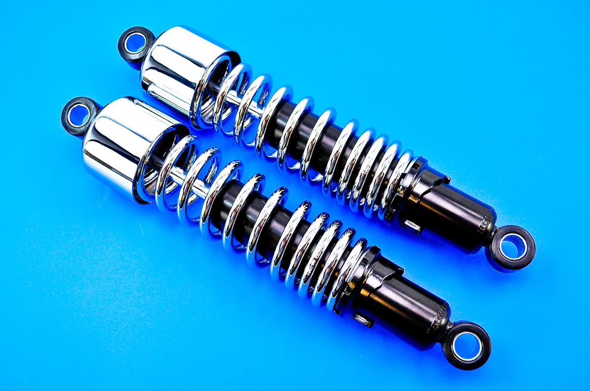 8384 Harley XR1000 Drag Specialties Heavy Duty Chrome 13" Shock Absorbers eBay