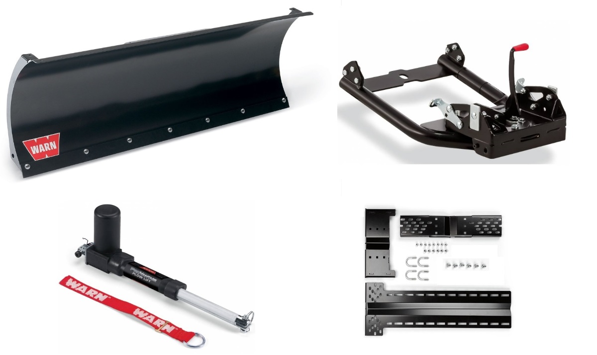 Warn ProVantage Front Mount Snow Plow System with 54" Straight Blade