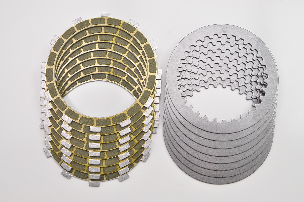 Kevlar Friction and Steel Clutch Plates Kit MotorcycleParts2U