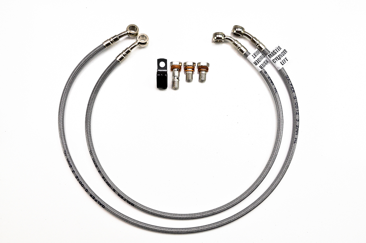 Stainless Steel Front 2 Line Kit MotorcycleParts2U