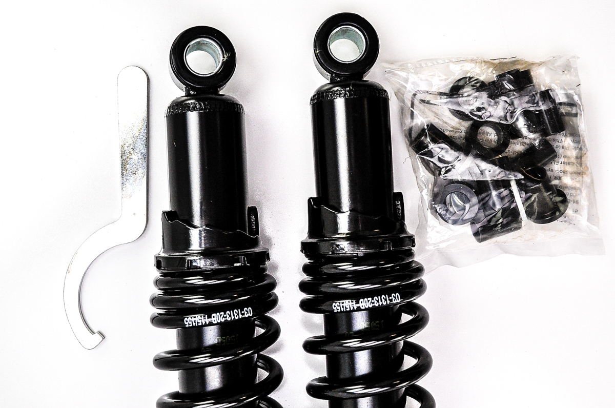 Drag Specialties HeavyDuty Black 11" Shock Absorbers 13100741 eBay