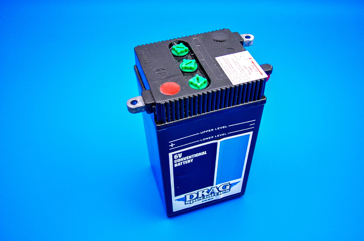 Drag Specialties Conventional 6V Battery Kit eBay