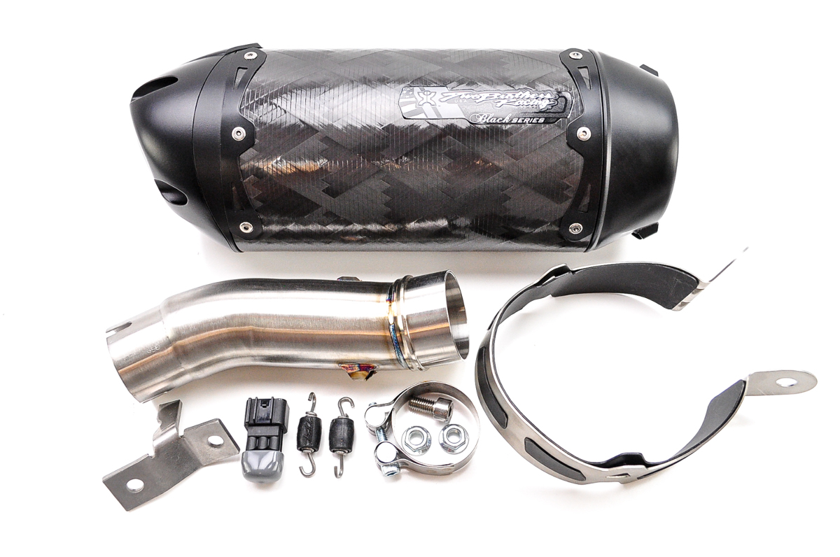Two Brothers S1R Black Series SlipOn Exhaust Carbon Fiber 005