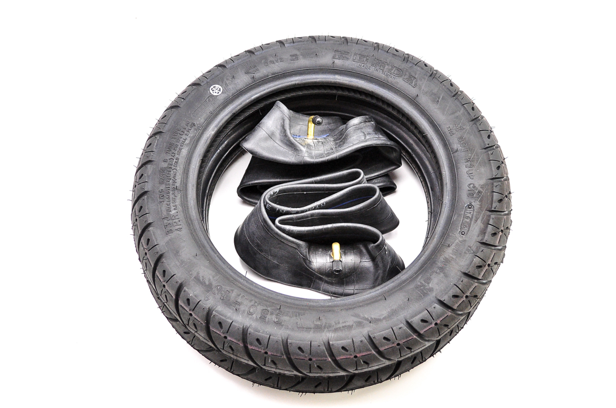 Kenda K329 Scooter Front & Rear Tire Set W/ Kenda Inner Tubes