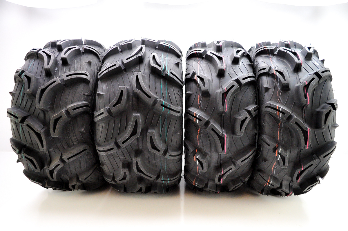 Maxxis MU01/MU02 Zilla Front & Rear Tire Set 27x912 & 27x1112 (4