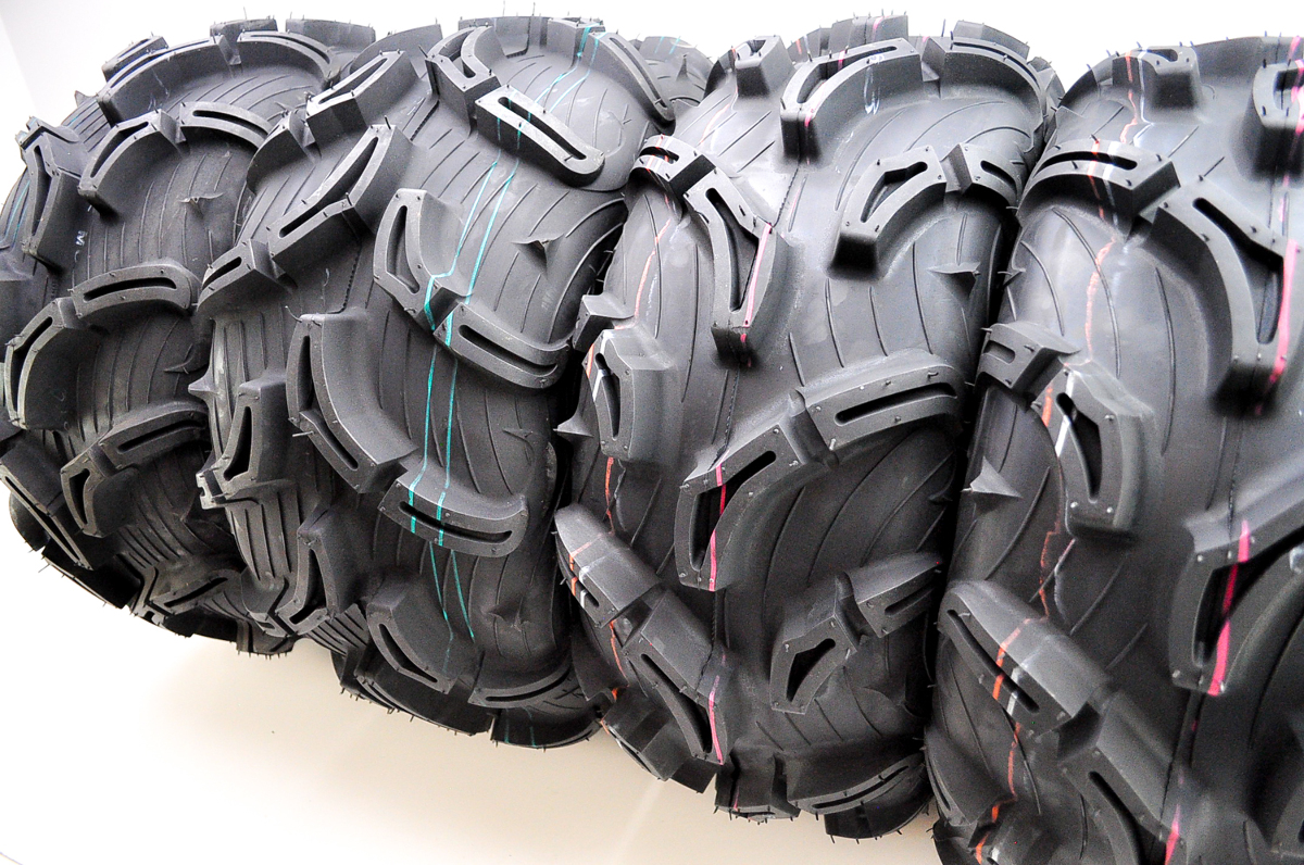 Maxxis MU01/MU02 Zilla Front & Rear Tire Set 27x912 & 27x1112 (4