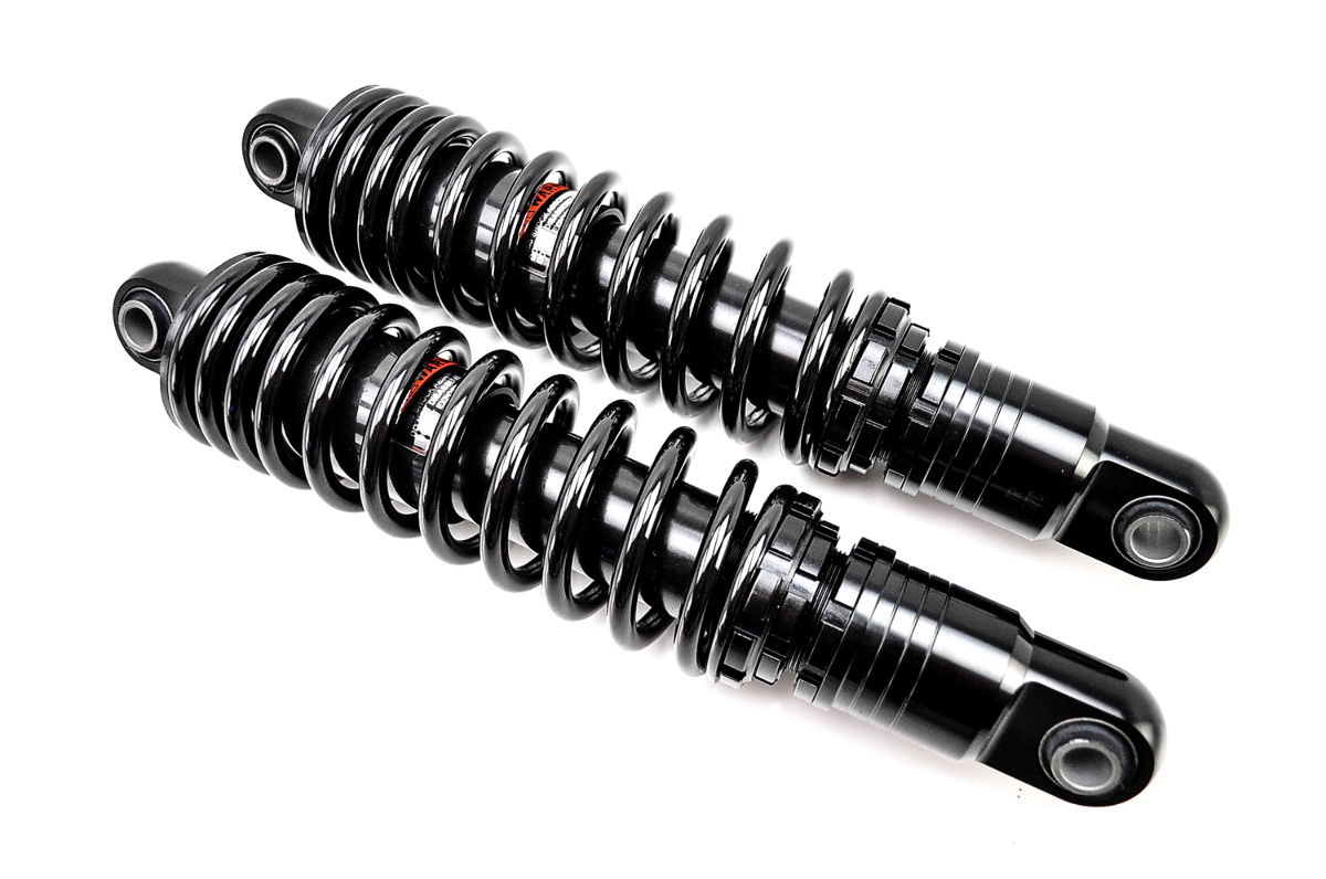 Drag Specialties 13" RideHeight Adjustable Shocks, Black