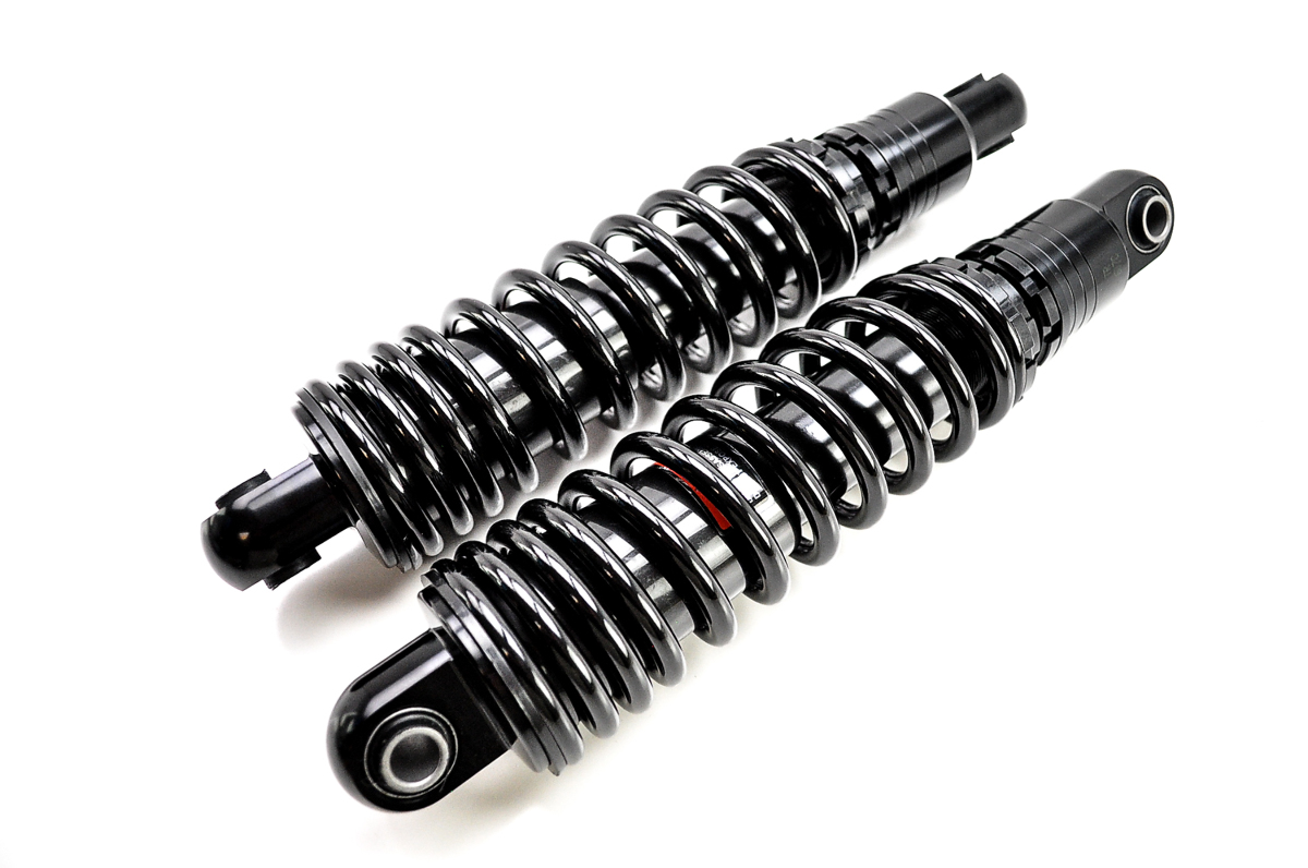 Drag Specialties 13" RideHeight Adjustable Shocks, Black