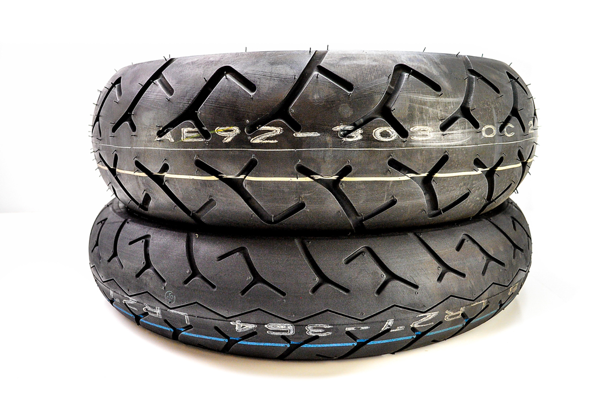 Bridgestone G701/G702 Front & Rear Tires 120/9017 & 160/8015 060941/