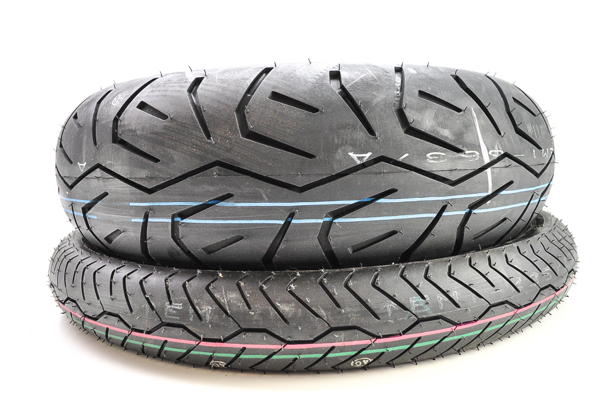 Bridgestone Exedra Max Front & Rear Tires 80/9021 & 180/7015 005050/