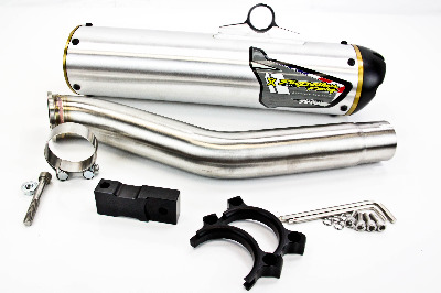 Two Brothers V.A.L.E. Slip-On Exhaust System - M-7 Aluminum